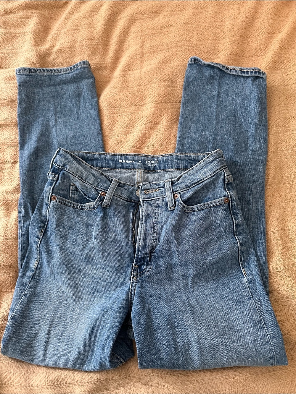 Old Navy Light Blue Women's Straight Leg Jeans